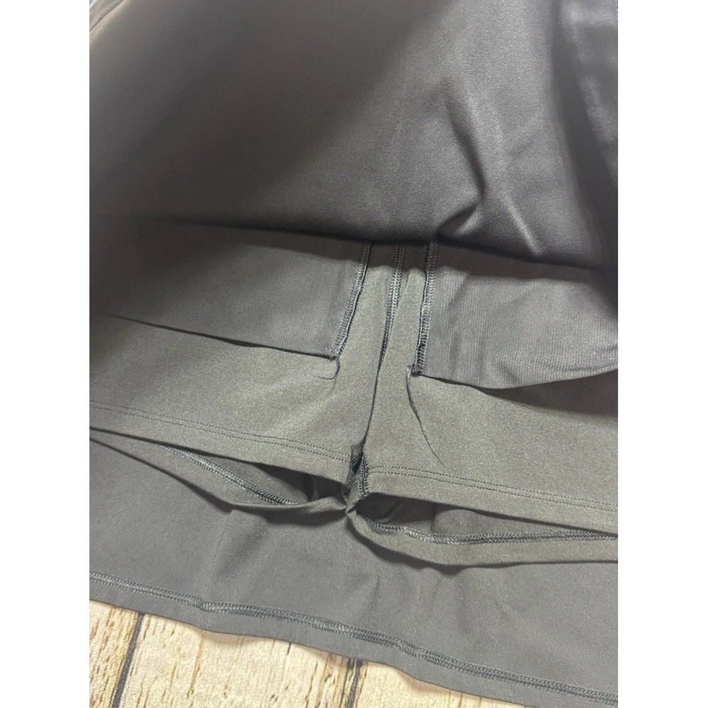 Athleta Black Fairway Golf Skort Skirt Active Athletic Outdoor Pickleball XL - Picture 5 of 6